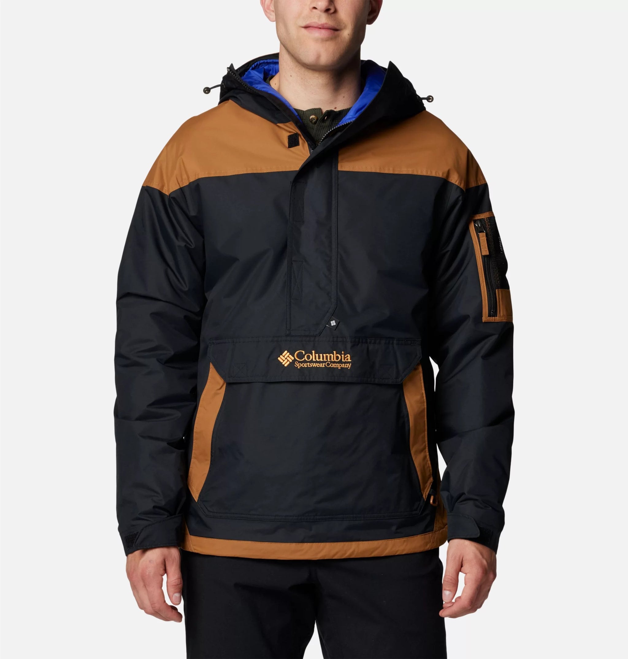 Challenger™ II Pullover Anorak in Black – Evolution