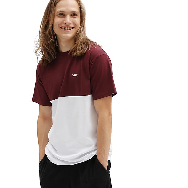 vans colour block t shirt